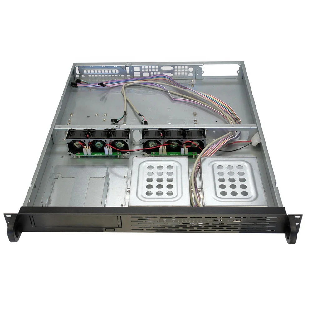 PC Computer Industrial Rack Mount Server Chassis Case 1U