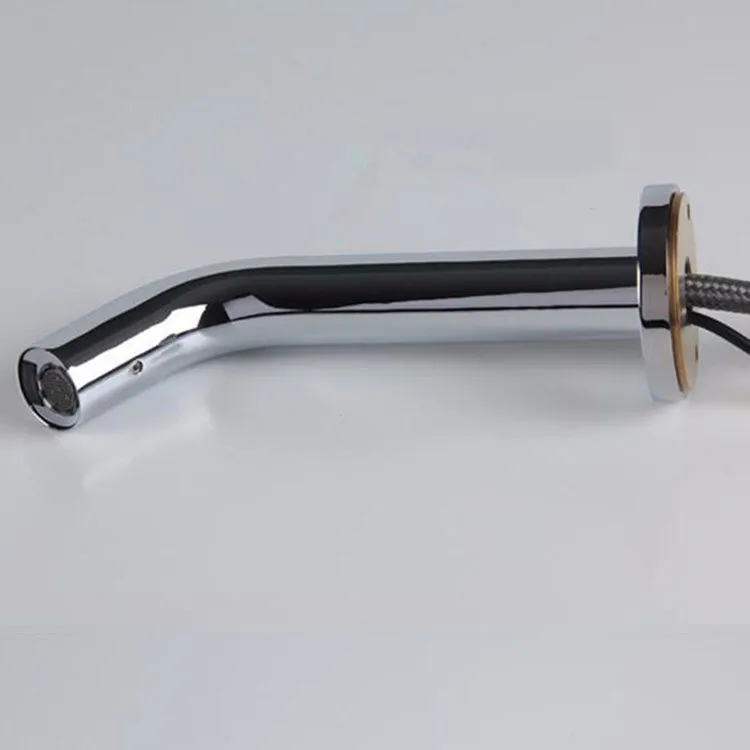 Wall mounted basin induction faucet