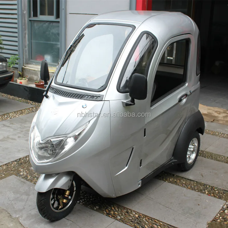 cheap tricycle Closed Body Type passenger electric tricycle /electric trike