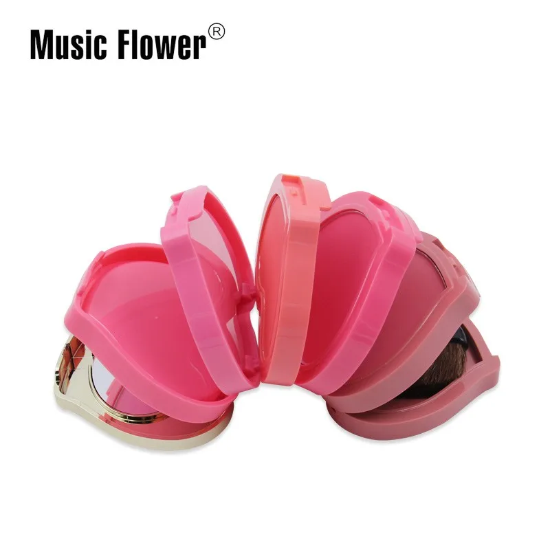 Hot selling cosmetics make-up waterproof 5 layers 5 colors  mineral pressed powder blush private label OEM manufacturer
