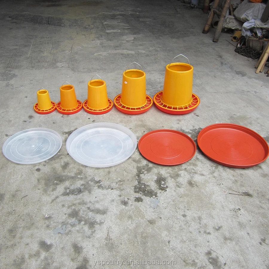 2-10kg Plastic Barrel Feeder for Birds/Chicken