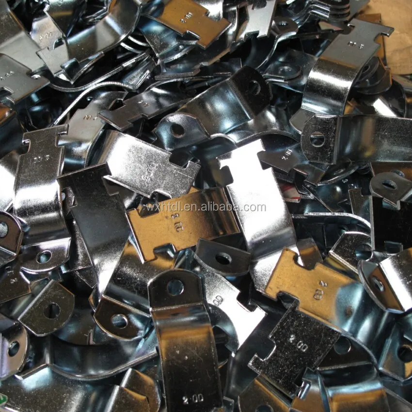 
zinc horizontal vertical half pipe lifting clamp 