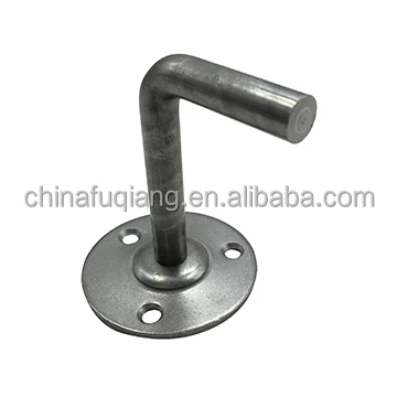 
Wrought Iron Handrail Brackets for welding 75mm dia Back Plate with 3 Holes 
