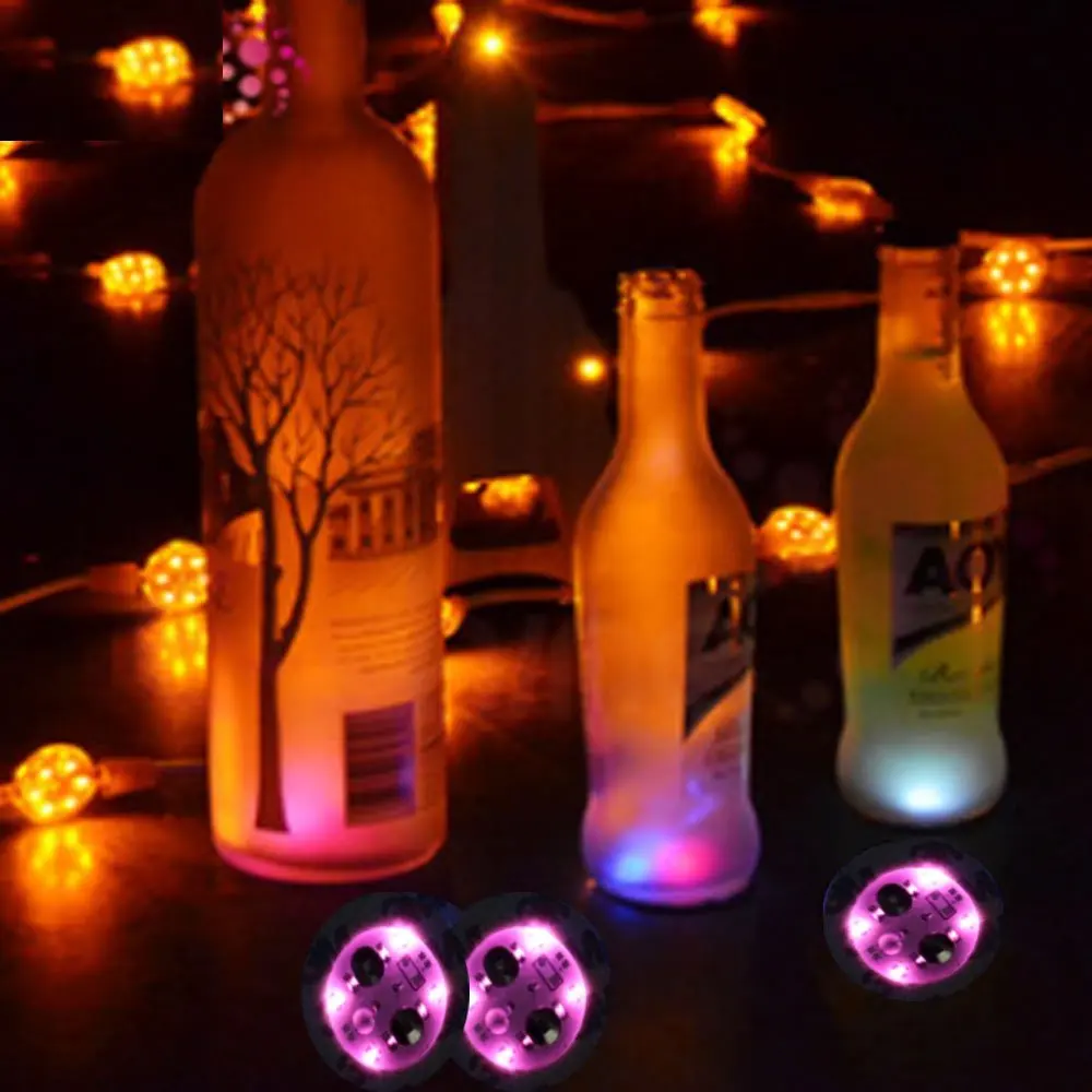 Promotional  LED Illumination bottle stickers lighting under the bottle