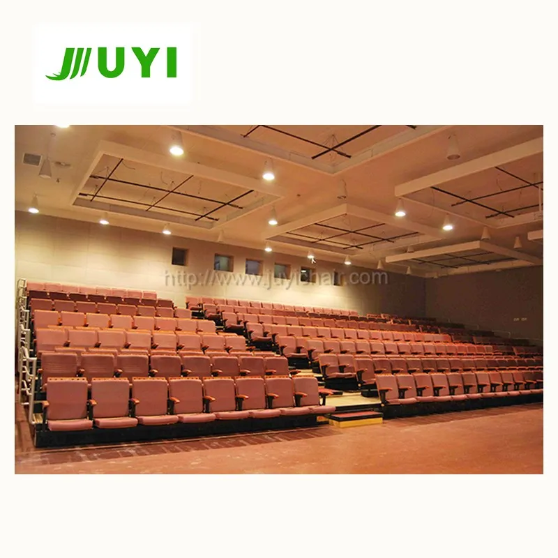 JY-780 VIP Wood Wall Mounted Dismountable Soccer Steel Grandstand Portable Bleachers Used Bleachers for Sale