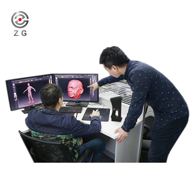 Сбор цветных данных 3d сканирование для искусства и дизайна