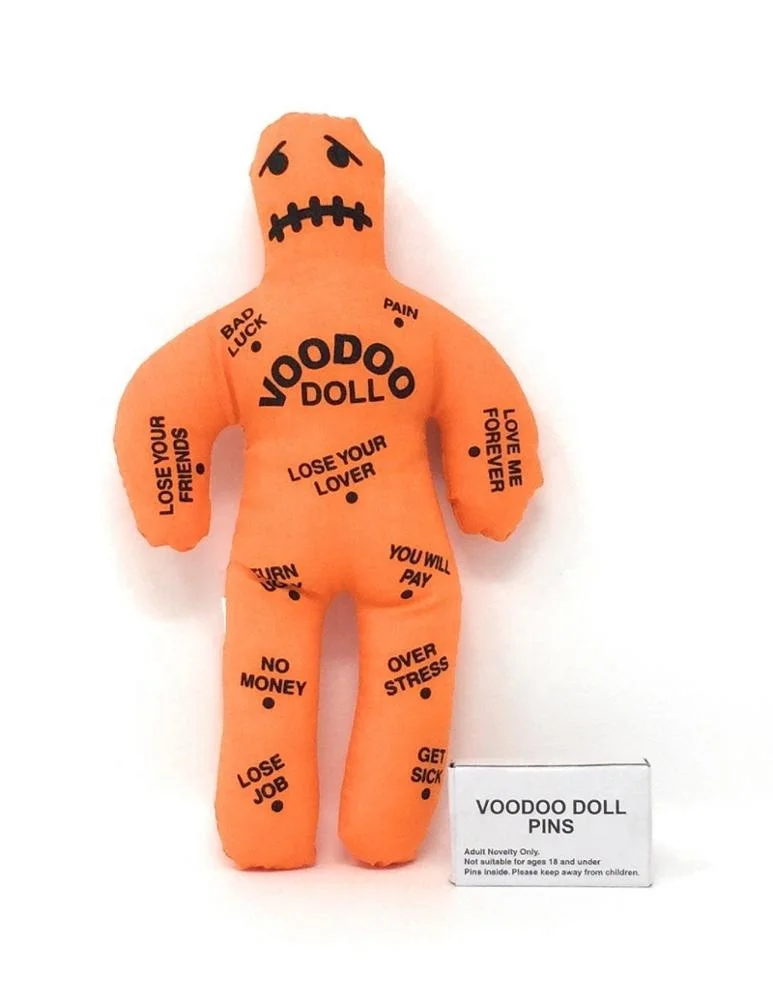 Mealivos many color Revenge Voodoo Doll stress relief reducer dool best novelty gift for exchange