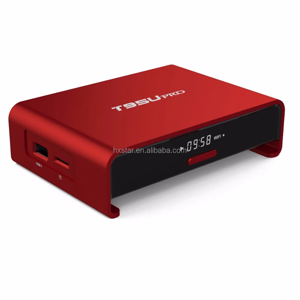 Android 7.1 TV BOX T95U Pro KD 17.6  Amlogic S912 Octa-core 2GB 16GB LAN 100M/1000M with  HD 4K Set Top box