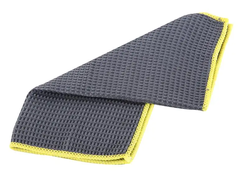 Waffle weave 450gsm microfiber kitchen cleaning cloth
