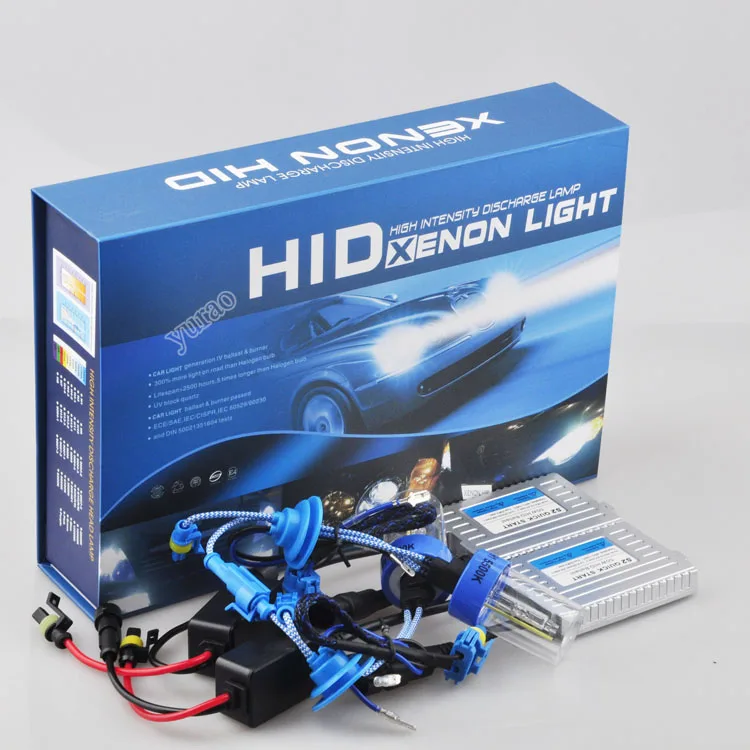 55 Вт, Быстрый Яркий ксеноновый супер-vision hid конверсионный комплект, 20% экономия