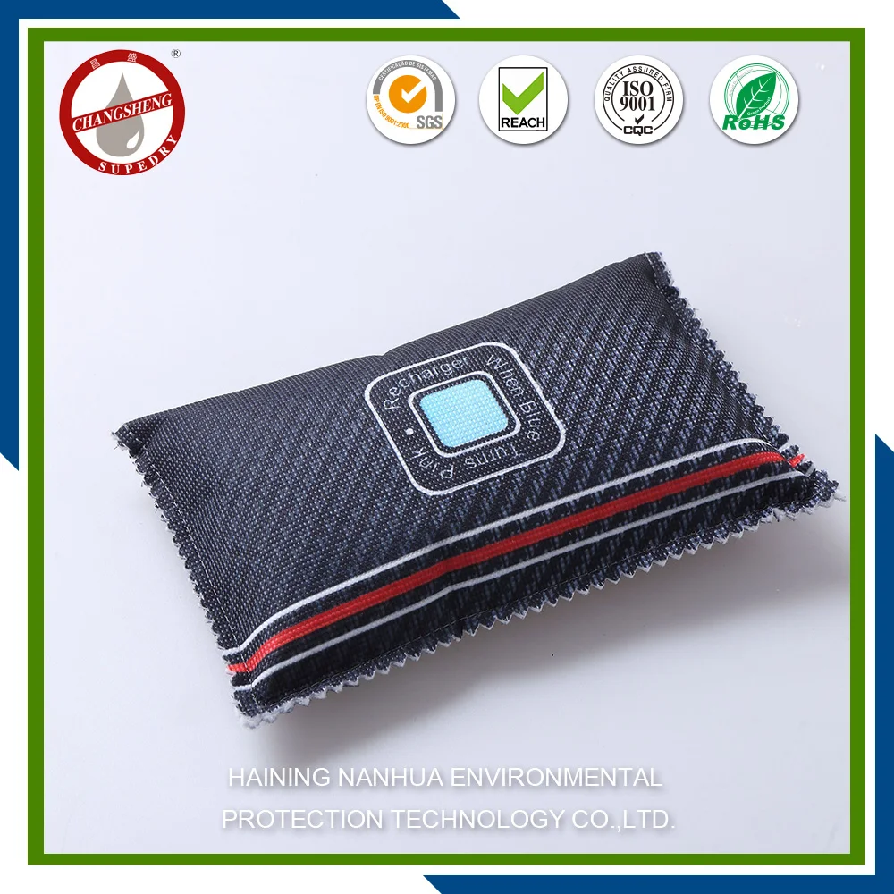 hot sale Reusable Car Dehumidifier Bag with Smart Indicator DMF free