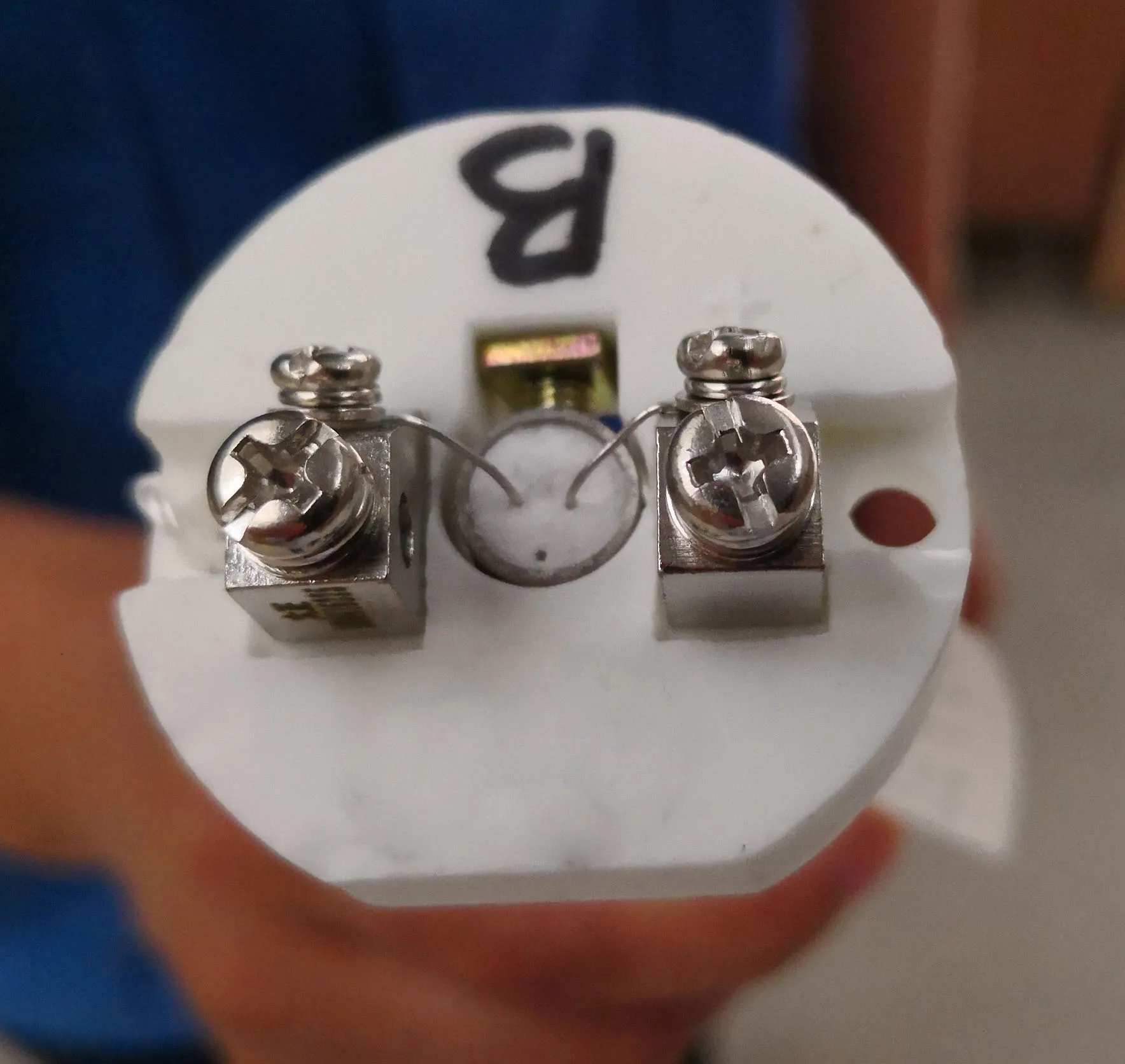 
1700 Degree S/B Type Thermocouple Temperature Sensor for High Temperature Electric Muffle Furnace 