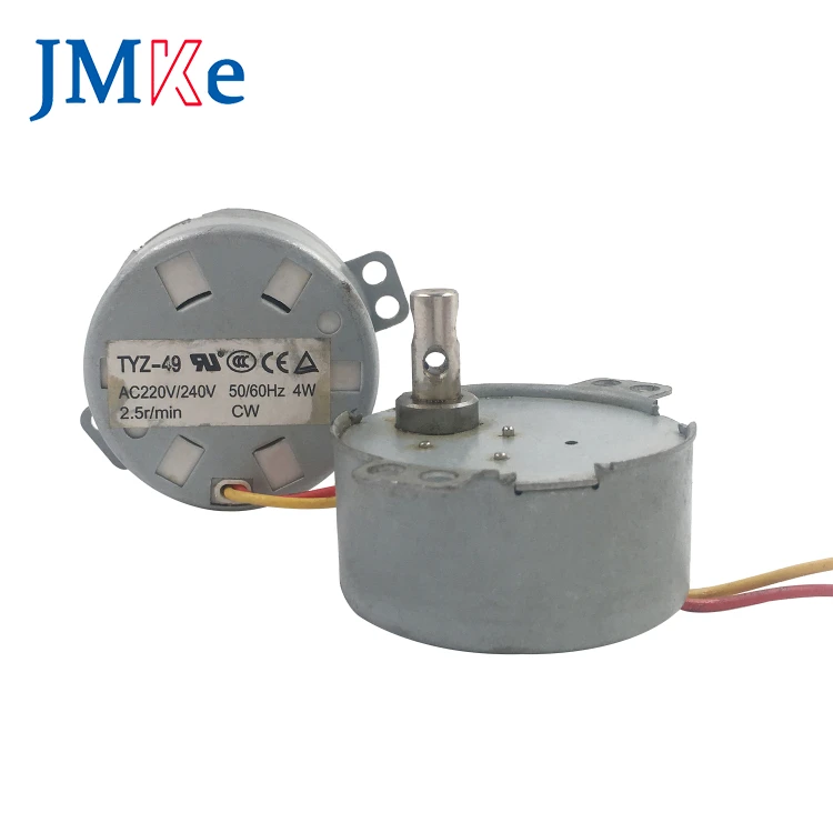 JMKE Good Quality Industry 49TYZ AC Synchronous Motor 220V ty49 ac motor