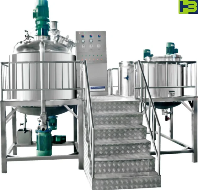 Factory direct sale high quality body lotion making machine