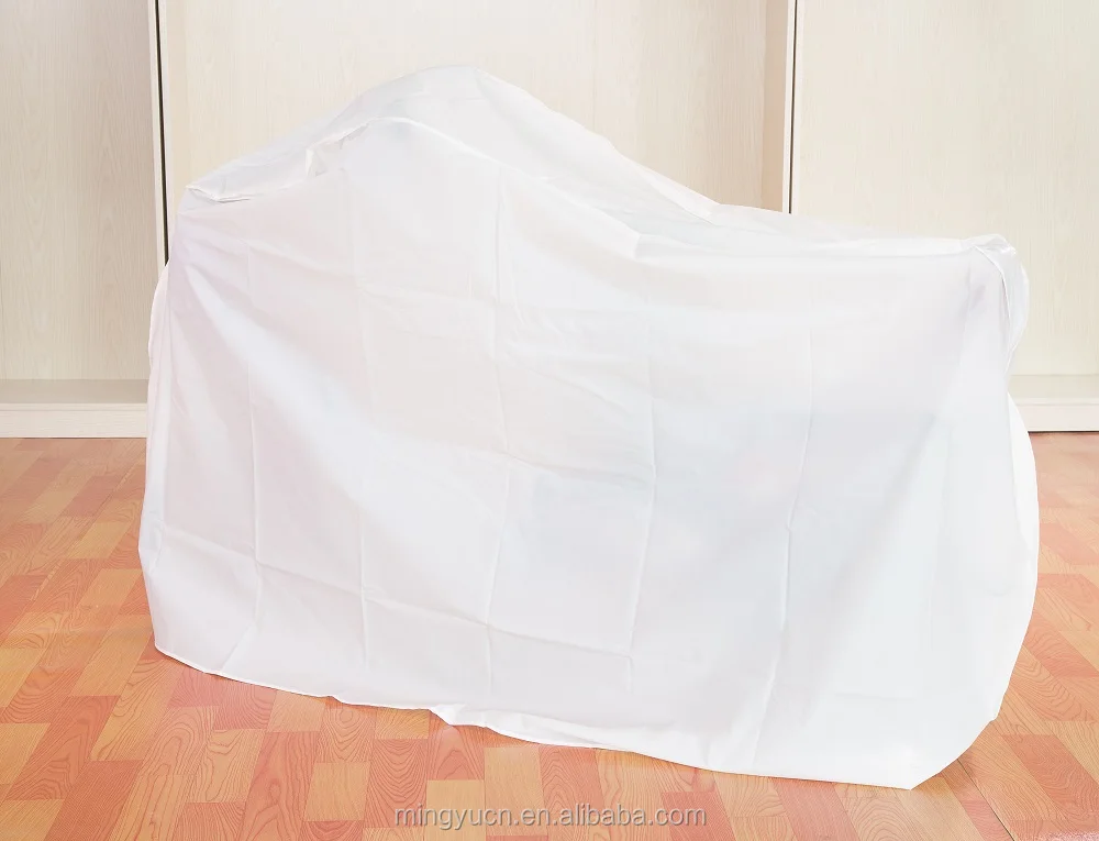 MY-006 PE/PEVA SOLID TWO PIECES HEAT PRESSING WATERPROOF SIMPLE MOTORBIKE COVER