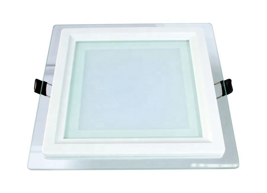 2019 CE ROHS 3000k 6w 12w 110v Встраиваемая потолочная стеклянная панель для душа