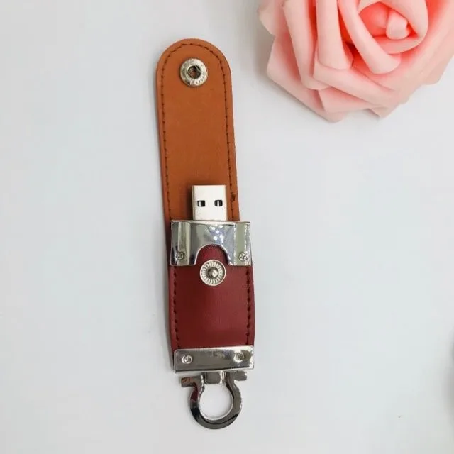 Новые товары кожаный флэш-накопитель Usb 2 0 дешевый usb-накопитель с брелоком h