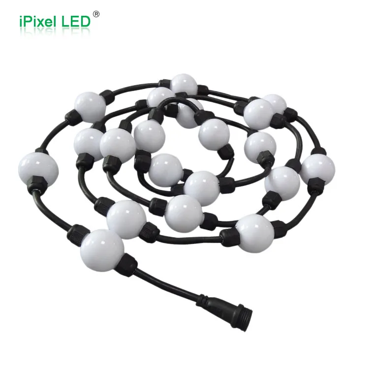 360 degree full color ws2801 led ball pixel module 50mm