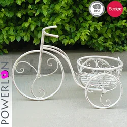 Hot selling Wrought Iron Bike Flower Pot