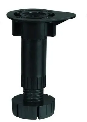 JDL001 70--90mm Furniture Legs Plastic Adjustable Cabinet Leg