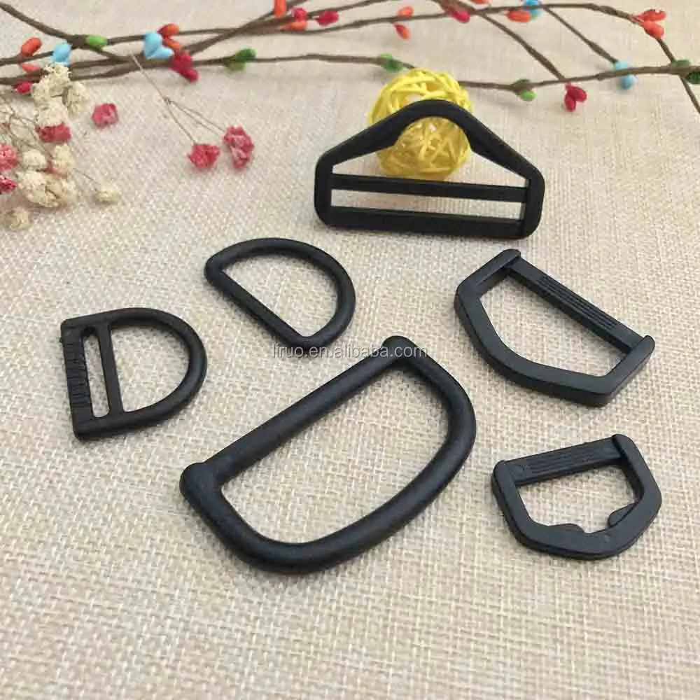 20mm Plastic D Ring Buckle