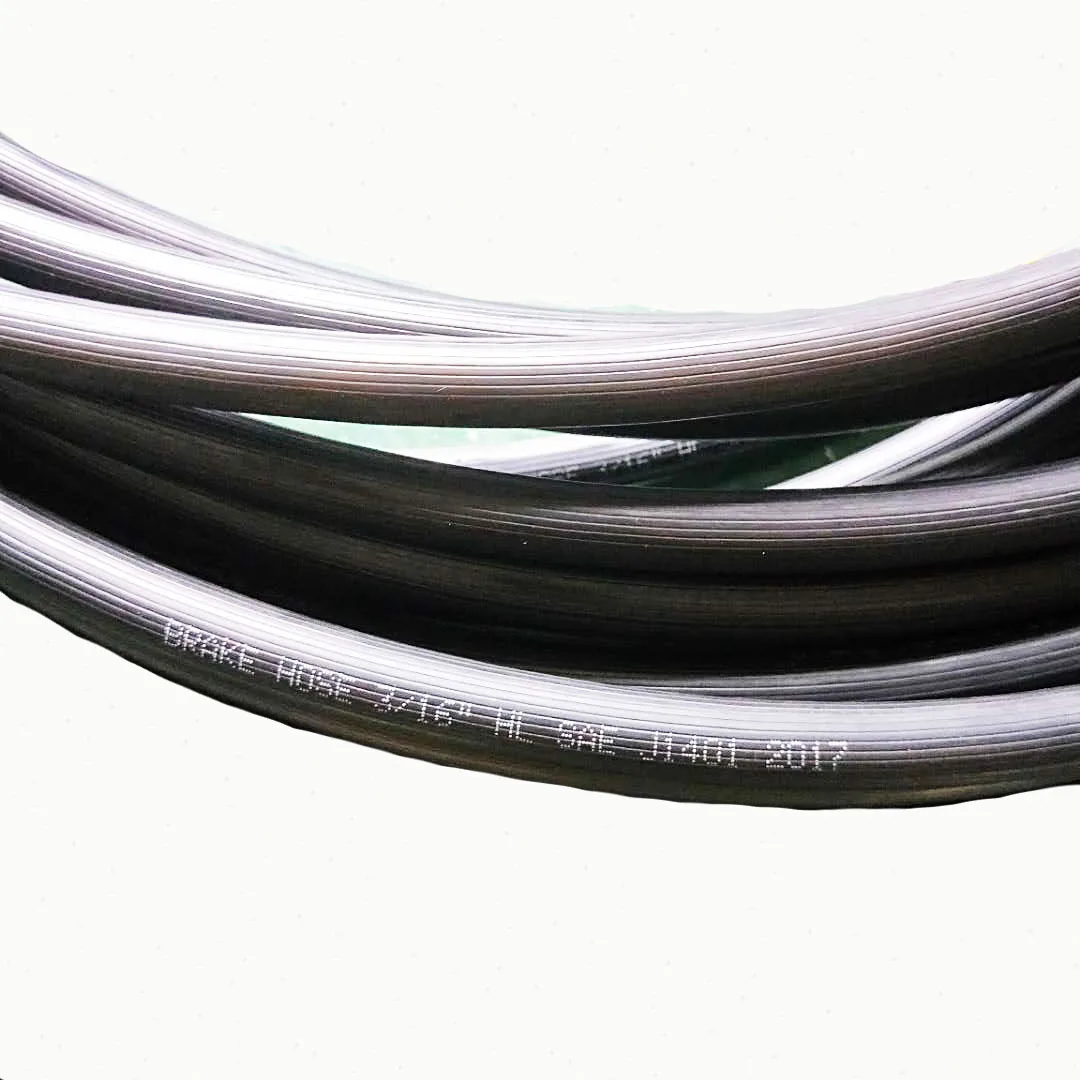 3/16 brake parts dot sae j1401 hydraulic brake hose rubber flexible brake hose and fittings