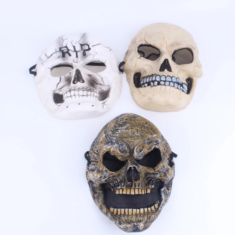 Custom Design Ruber Scary Halloween Party Full Face Mask