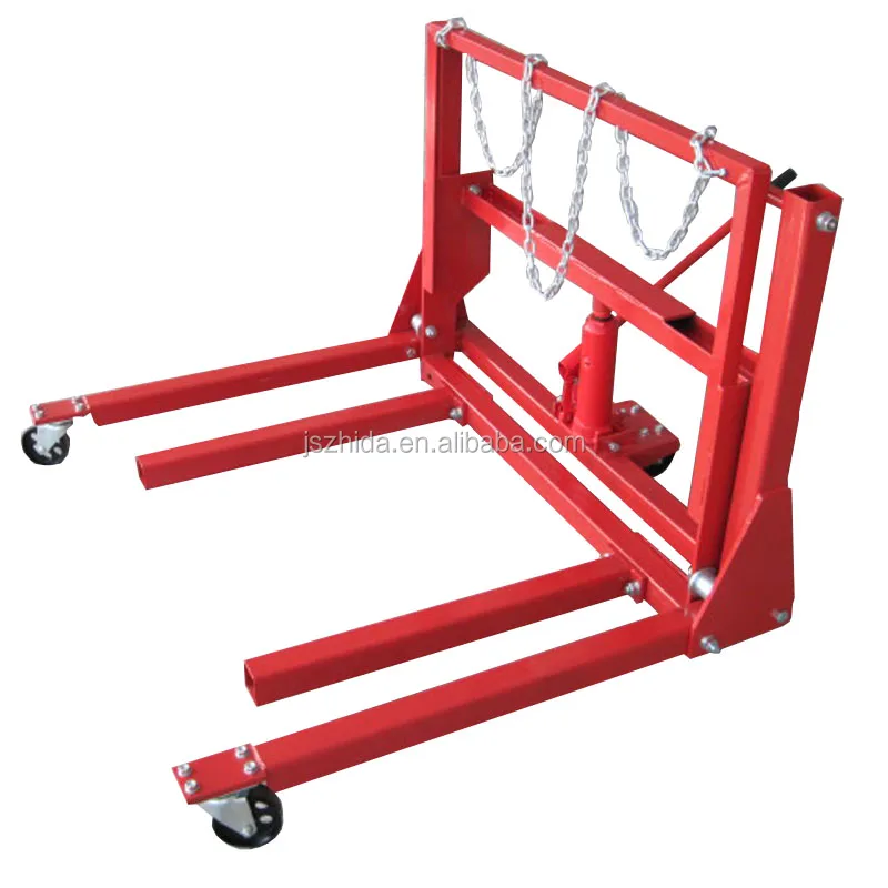 
1000lbs Hydraulic Dual Wheel Dolly Vehicle Moving Dolly 