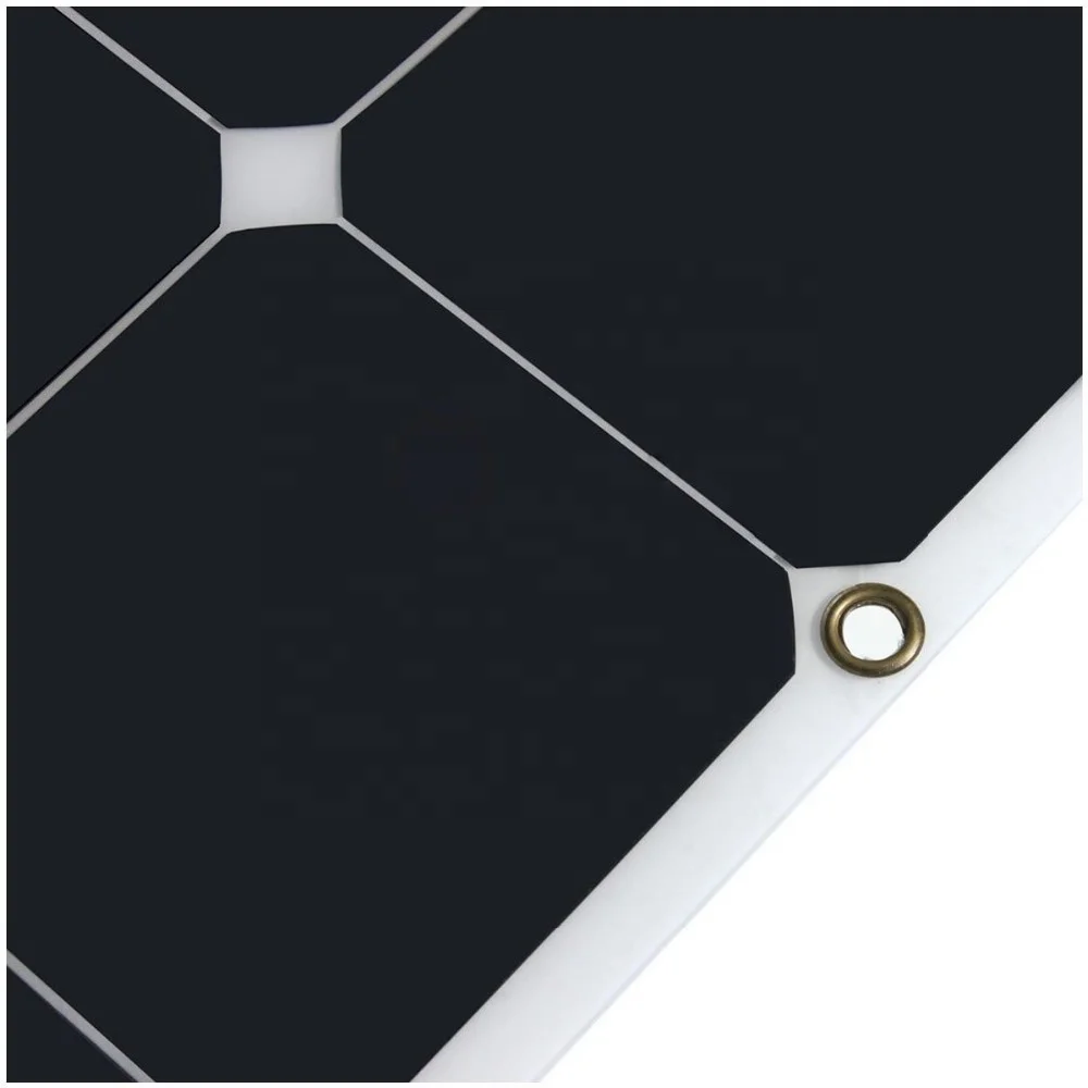 Wholesale semi flexible solar panel for caravan, boat and yacht 50w , 60w, 100w, 120w, 130w, 150w