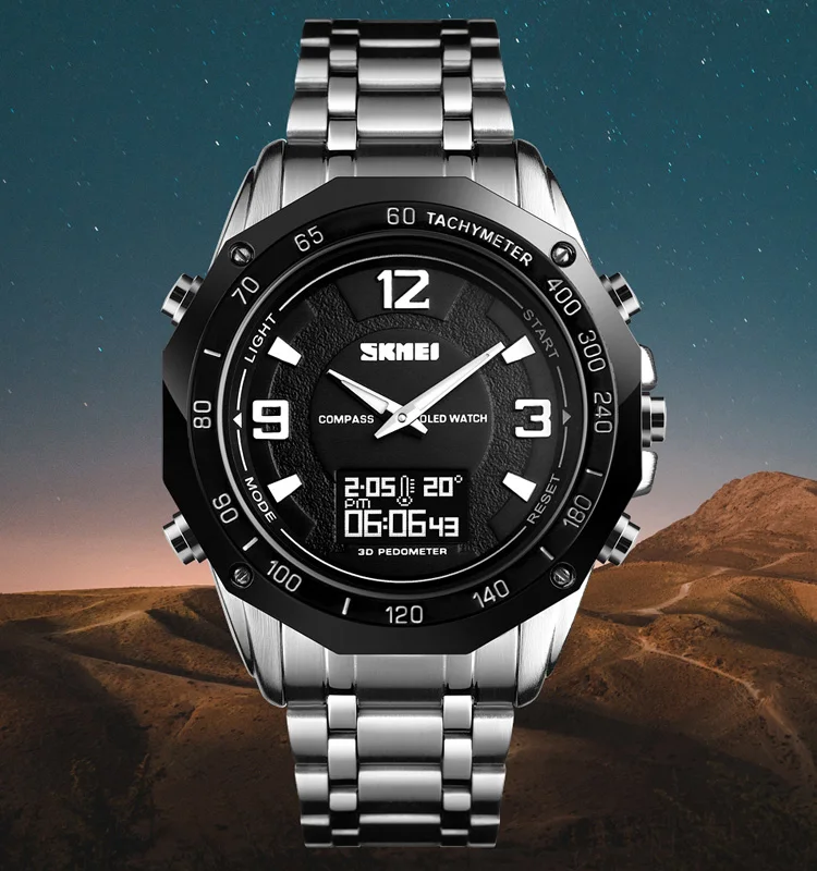 New SKMEI 1464 design your own watch relojes hombre inteligentes lujo oem