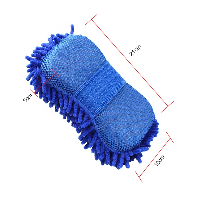 Микрофибра esponja пункт Китай автомобиль перчатки для мытья автомобиля из синели губка