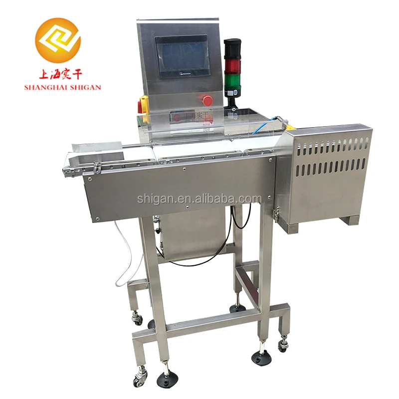 Электронная машина для взвешивания рыбы с системой отклонения воздуха, ленточный конвейер для проверки веса овощей