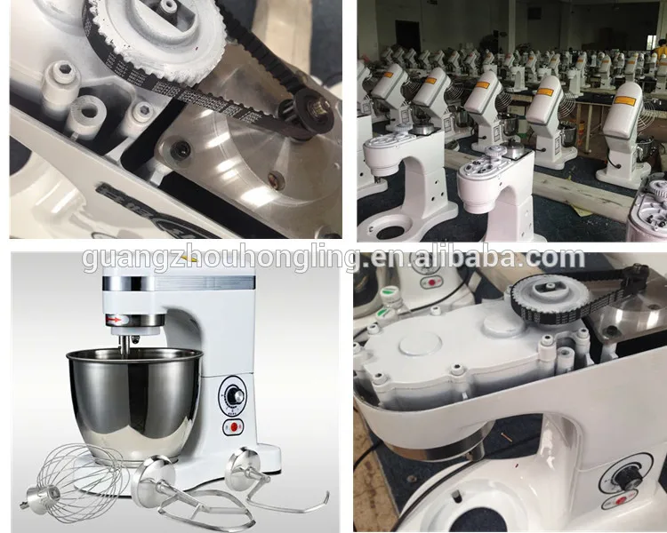 Bakery Machines Mini 7L Planetary Stand Food Mixer for Egg/Butter/Cream