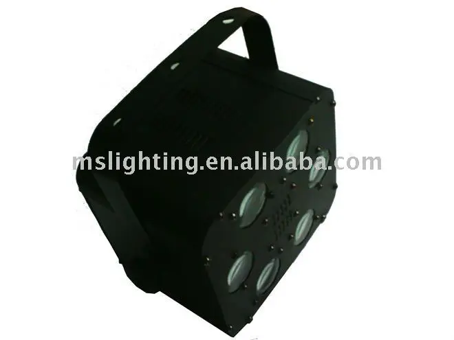 9 Вт RGB DMX 512 из светодиодов 6 диско свет из светодиодов прожектор для сцены из светодиодов световой эффект