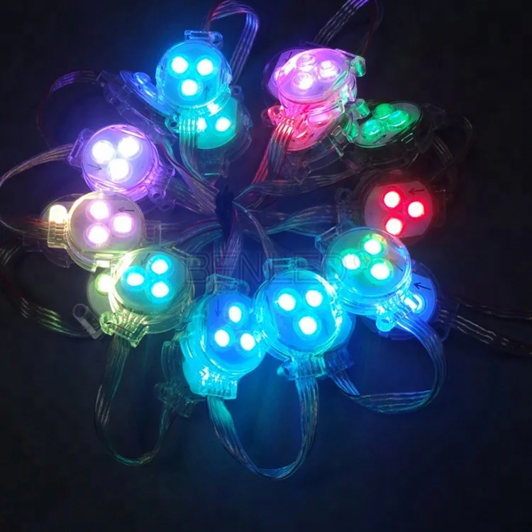  Программируемый RGB 30 мм пиксельный светодиодный точечный модуль