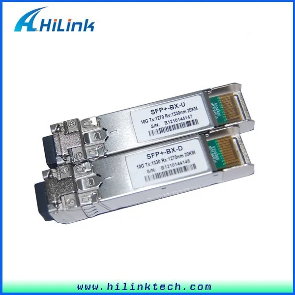 Manufacutring биди SFP 10 г биди SFP wdm 20 км оборудование оптического волокна