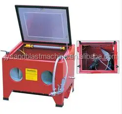 mini sand blasting cabinet/mini sandblaster