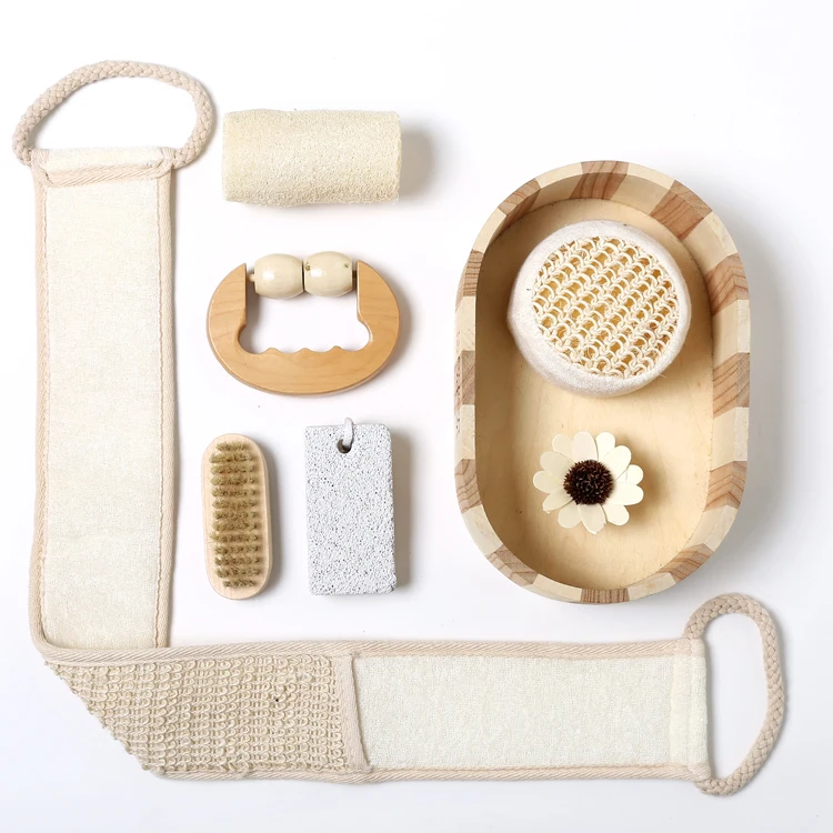 Подарочные изделия для ванной из натурального дерева