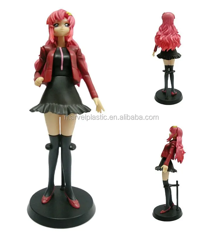 Plastic figure cute japanese doll