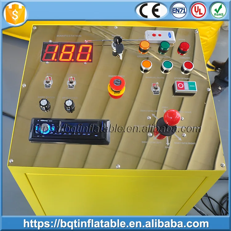 Crazy ride mechanical redeo bull inflatable mechanical bull for sale