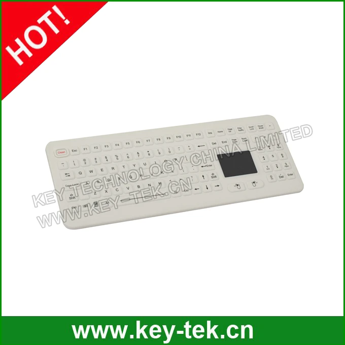 Ip68 динамический с самым высоким рейтингом моющиеся промышленные резиновые клавиатура с интегрированной цифровая клавиатура