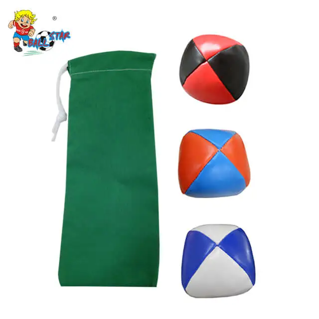Guangzhou Professional Custom Logo Leather Juggling Balls Outdoor Toys & Structures