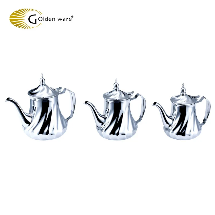 Golden Ware hot sell Middle East Arabia restaurant stainless steel coffee water jug