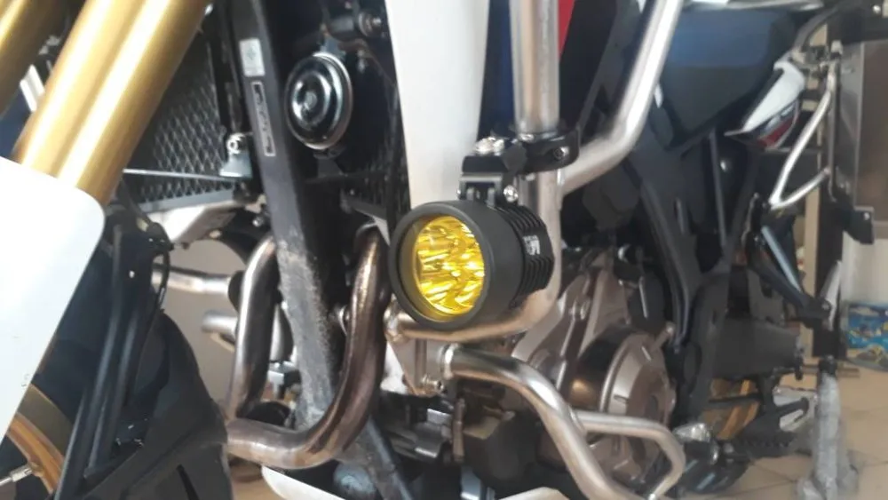 Auto Lighting System 40W Motorcycle Light Auxiliary Working Headlight With Light Cover