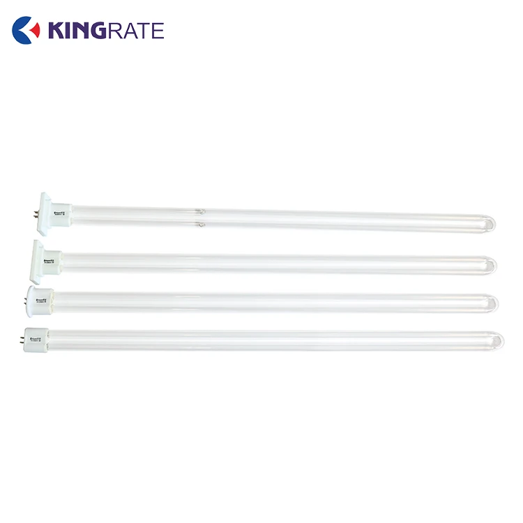 U Shape 75W/150W Photolysis 185NM 254NM UV Germicidal Lamp  For Waste Air Treatment