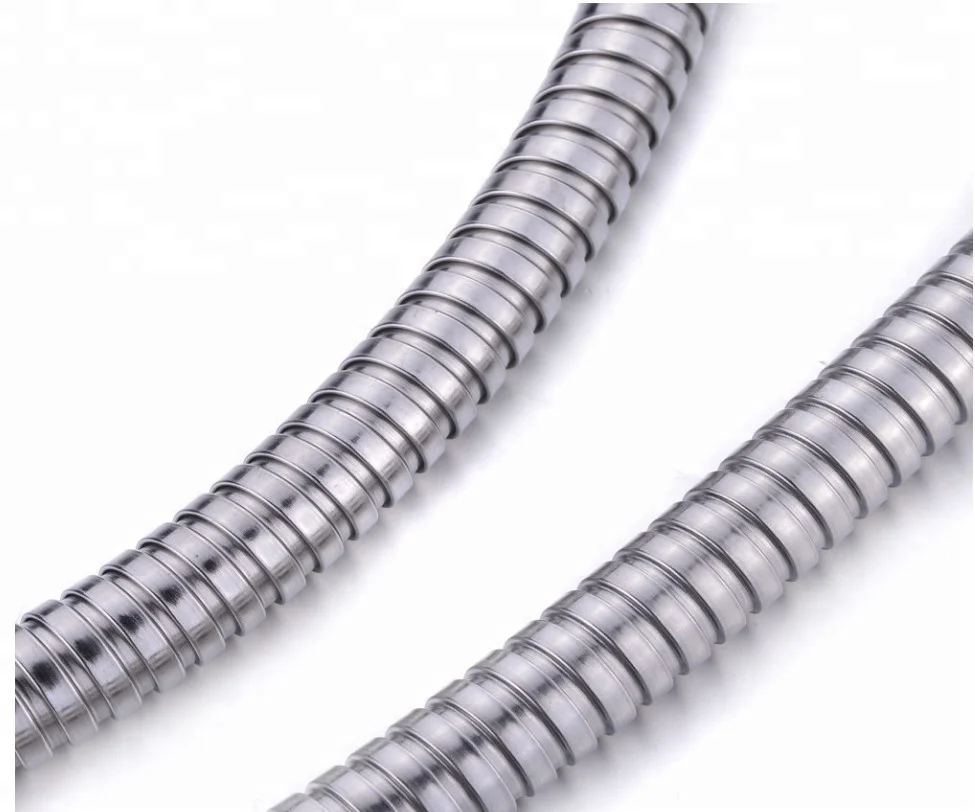 
1.5m Stainless Steel Flexible Handheld Shower Hose for Home Bathroom Heater Water Head Pipe Silicone Tube Bath Shower Hose 