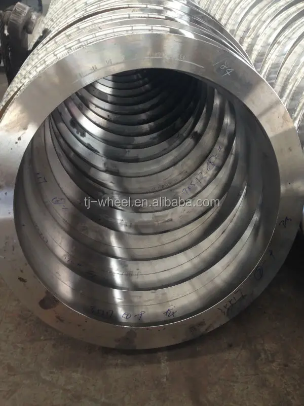 
AAR and international standard forged wheel tyres for railway wagons and locomotives 
