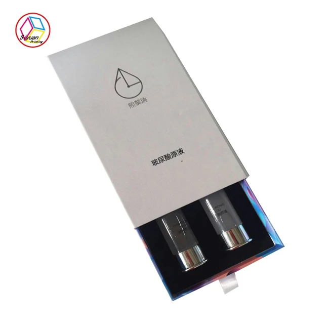 Custom luxury cardboard foam Insert label logo cosmetic box packaging for small business cosmetics