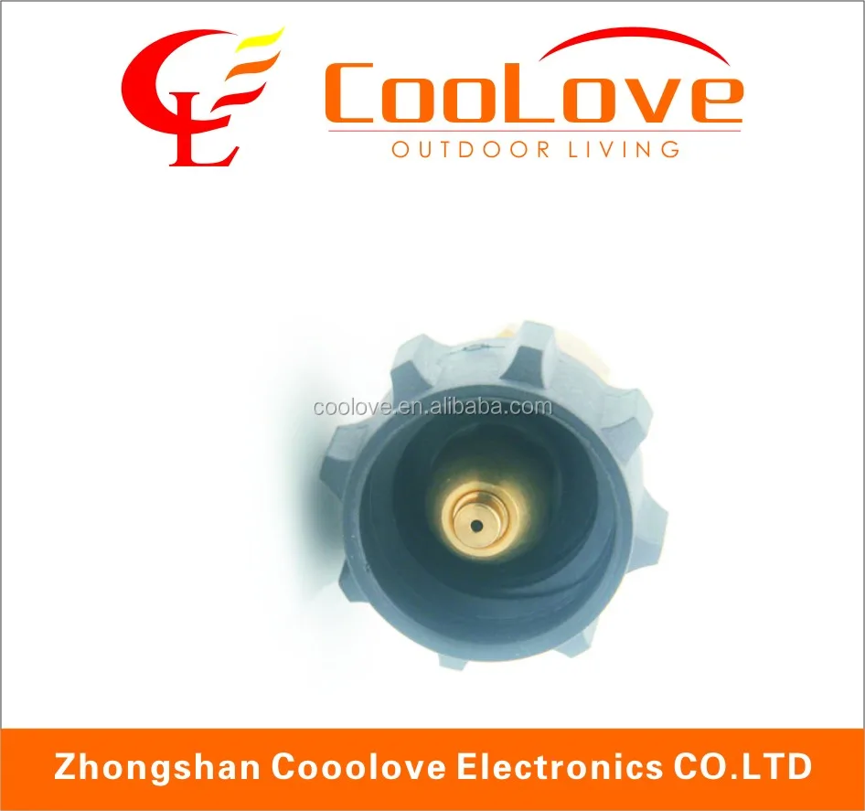 universal brass 1lb propane tank refill adapter