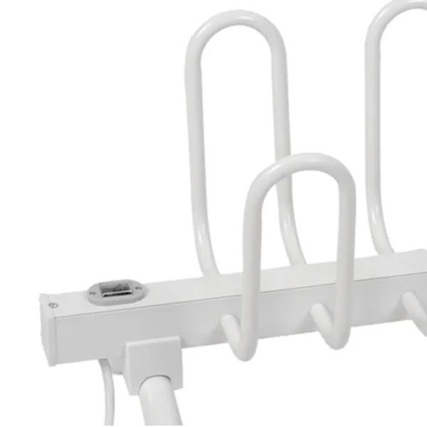 Двухрядная домашняя электрическая сушилка для носков нагревательный обогреватель 220 В/110 В энергосберегающая и легкая в управлении сушильная стойка